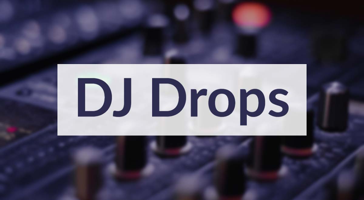 DJ Drop Sound Effects TunePocket Radio Imaging Sounds
